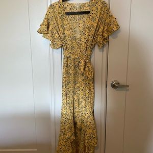 Max studio wrap dress